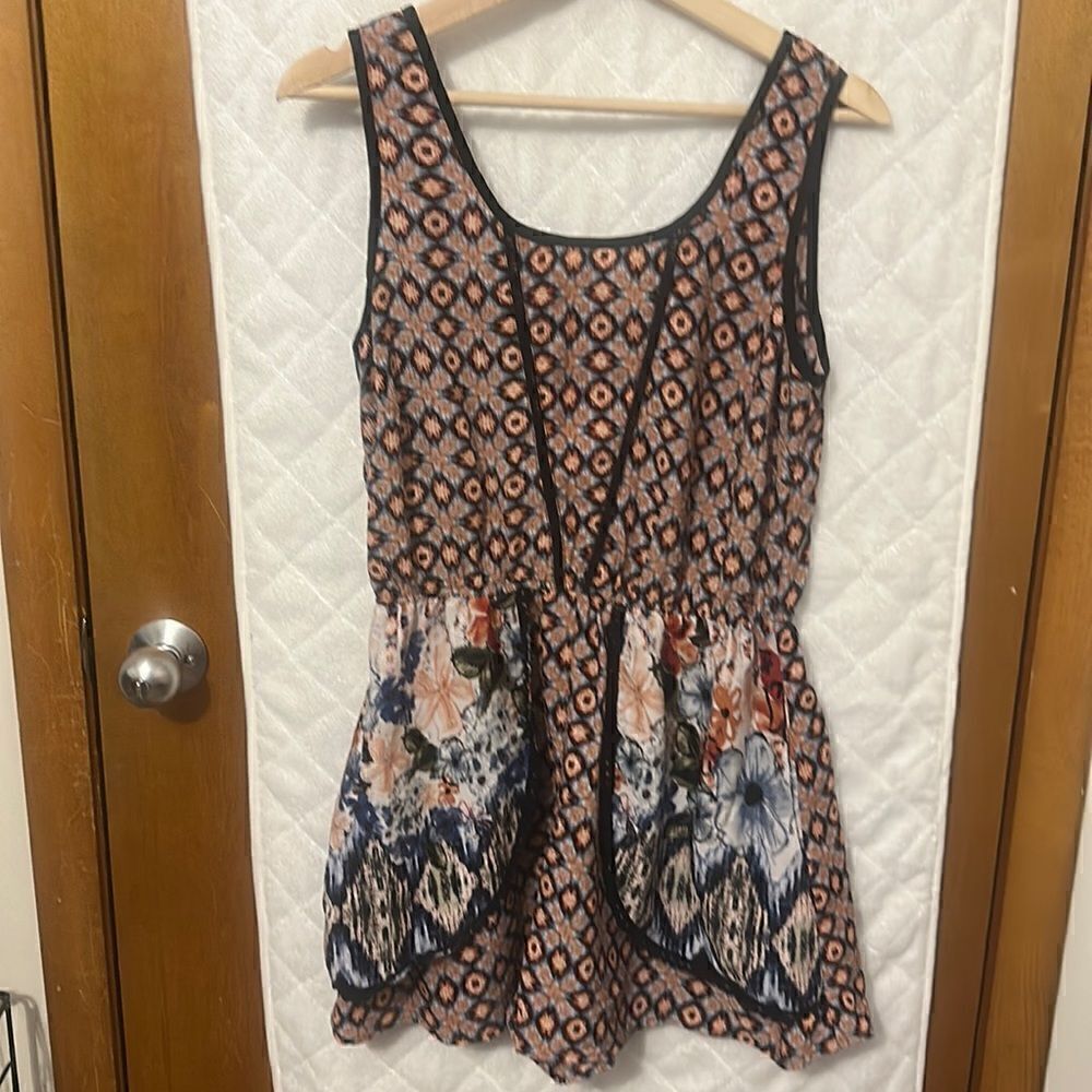 Muti color romper   